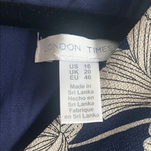 London Times dress size 16 - Picture 3 of 3